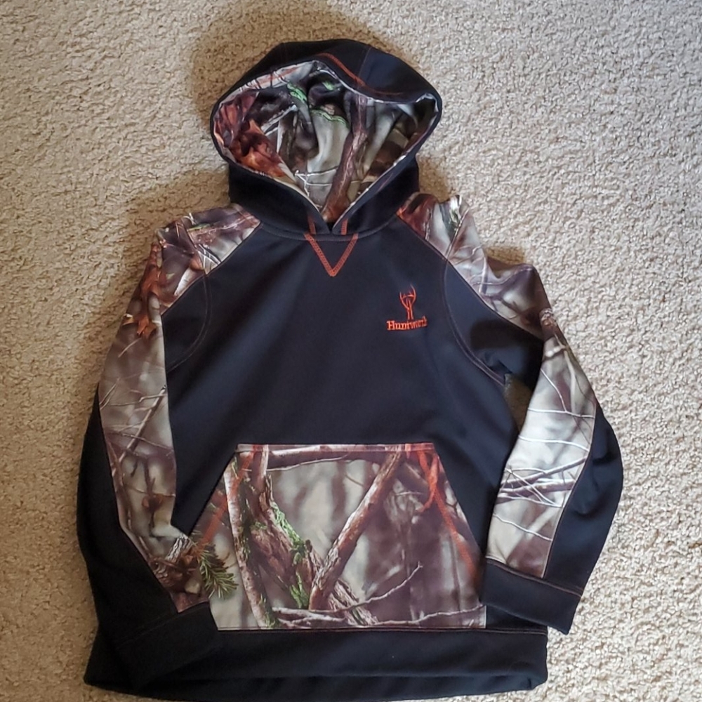 Boys Huntworth Camo Sweatshirt